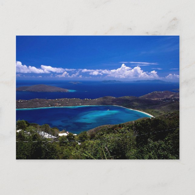 Magens Bay, St. Thomas, U.S. Jungfrau Islands Postkarte (Vorderseite)