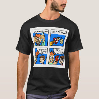 Magenschmerzen zu schwierig für die Wissenschaft. T-Shirt
