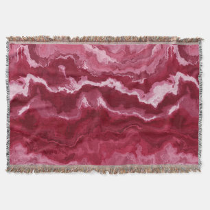 Magenta Agate Decke
