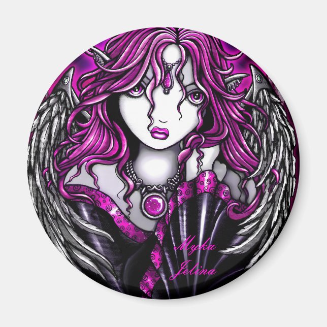 Magenta Angel Magnet (Vorne)