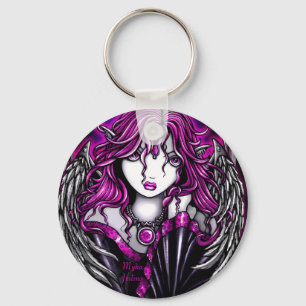 Magenta Angel Schlüsselanhänger