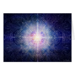 Magenta bleu de mandala