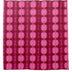 Magenta Blume Eleven Duschvorhang