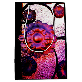 Magenta-Blume Mittlere Geschenktüte