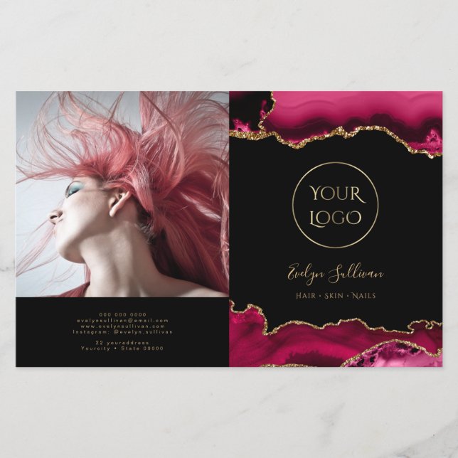 Magenta-Broschüre mit rotem Age (Vorderseite)