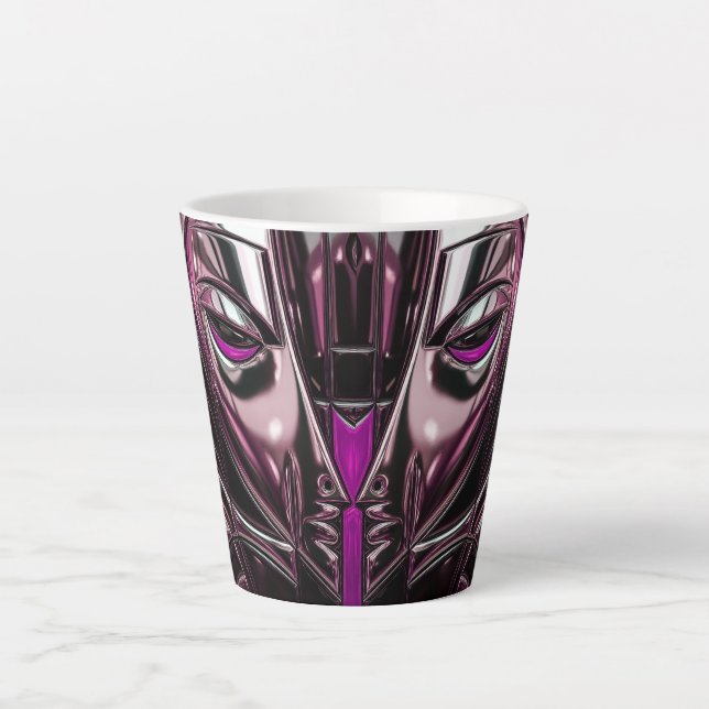 Magenta Chrome Profil   Milchtasse (Vorderseite)