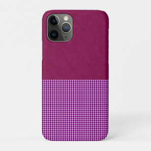 Magenta Denim und Tartan, Case-Mate iPhone Hülle