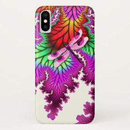 Magenta Dragonfly iPhone X Fall Case-Mate iPhone Hülle
