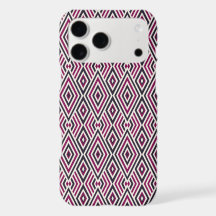 Magenta et Motif bleu