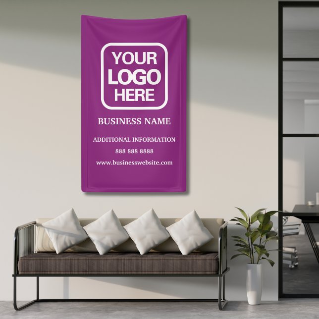 Magenta für moderne Berufliche Unternehmen Banner (Von Creator hochgeladen)