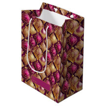 Magenta Gold Weihnachtsmuster#12 ID1009