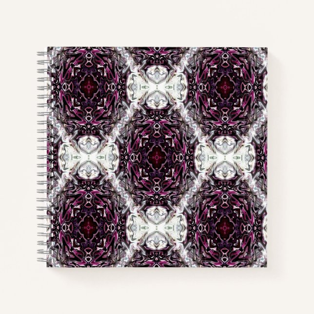 Magenta Lace... Notizbuch (Vorderseite)