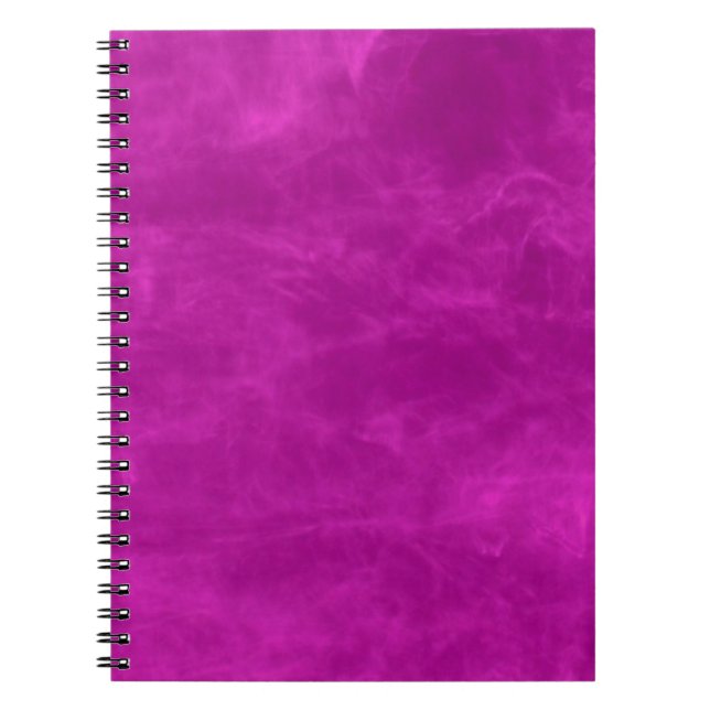 Magenta Lila Ästhetik Notizblock (Vorderseite)
