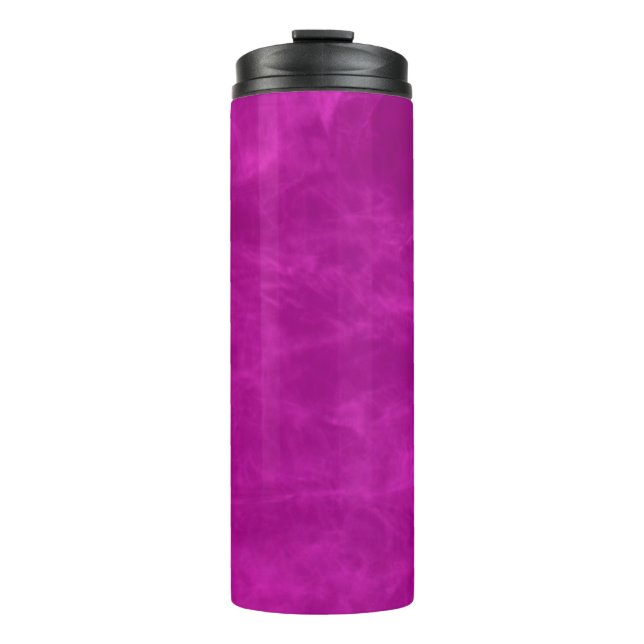 Magenta Lila Ästhetik Thermosbecher (Vorderseite)