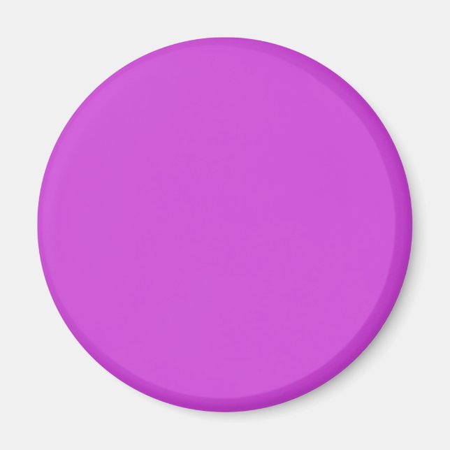 Magenta / Lila CE43D8 und Namensoption Magnet (Vorne)
