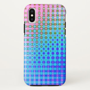 Magenta Lila Pink Blue Pattern Case-Mate iPhone Hülle