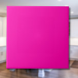 Magenta Madness Solid Color | Klassisches Elegant Fliese<br><div class="desc">Magenta Madness Solid Color | Classic | elegant | Trendy | Stilvoll | Geschenk</div>