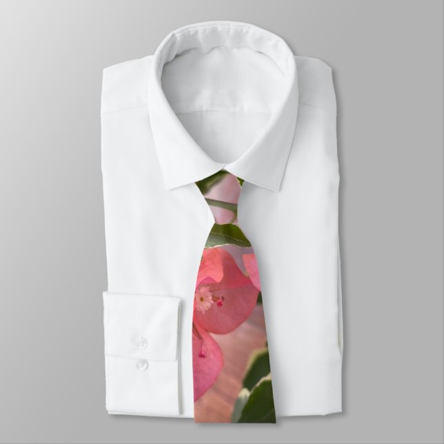 Magenta orange romanance Bougainvillea Paperblume Krawatte (Gebunden)