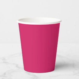 Magenta Pappbecher