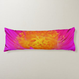 Magenta Pink Aster Blume Kunst Seitenschläferkissen