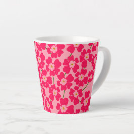 Magenta Pink Fantasy Blume Power Milchtasse