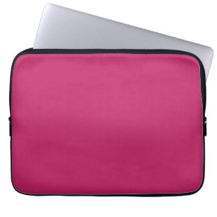 Magenta Pink Solid Laptopschutzhülle