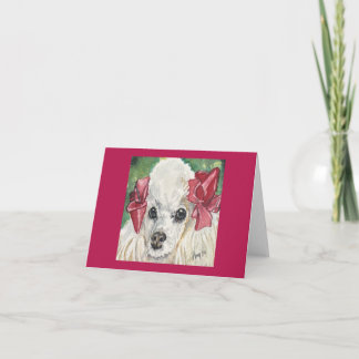 Magenta Poodle