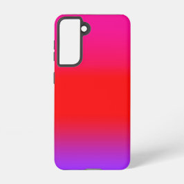 Magenta Red Lila Ombre Gradient Pattern Samsung Galaxy Hülle