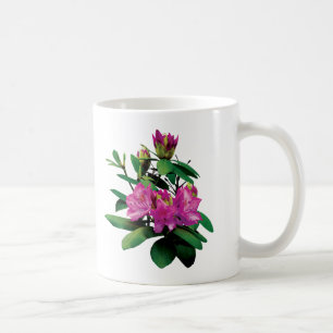 Magenta Rhododendronswith Buds Kaffeetasse