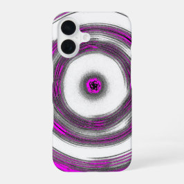 Magenta Ripple Case iPhone 16 Hülle