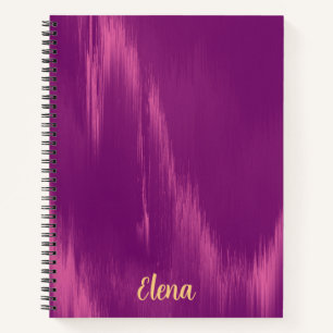 Magenta-Schimmer Notizbuch