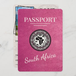 Magenta Südafrika Passport Save The Date