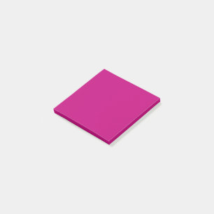 Magenta (Vollfarbe) Post-it Klebezettel