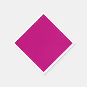 Magenta (Vollfarbe) Serviette