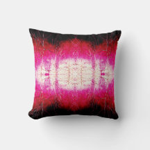 Magenta White Black Symmetric Art Abstrakt