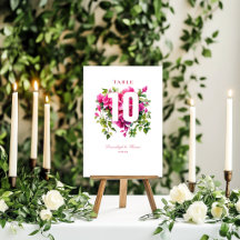 Magenta Wild Rose Wedding