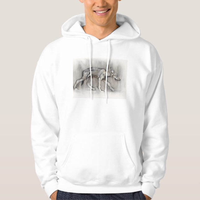 Magerer Welpe Hoodie (Vorderseite)