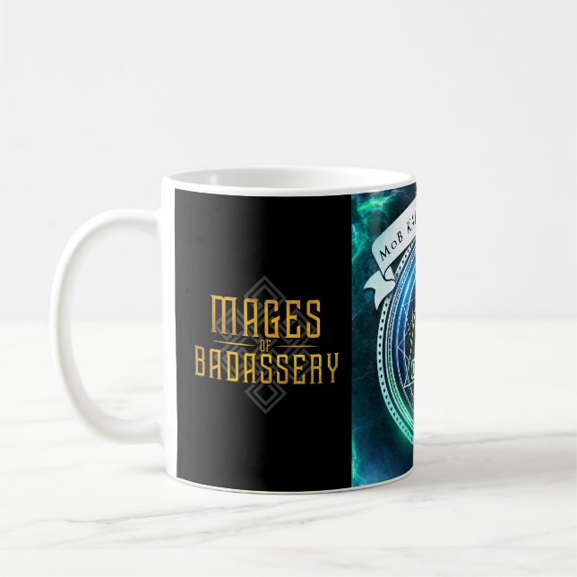 Mages de Badassery + Kaffeeklatsch - Mug Turquoise (Gauche)