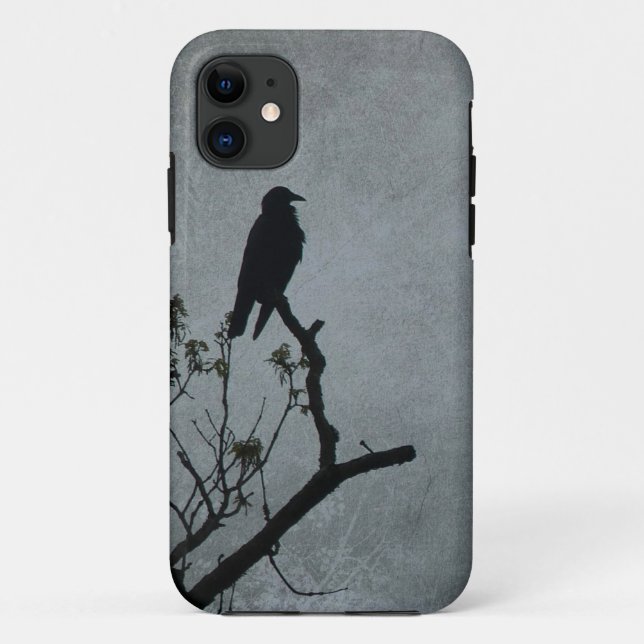 Magestic Crow Case-Mate iPhone Hülle (Rückseite)