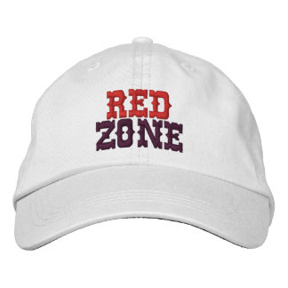 MaggHouze Red Zone Ball Cap Bestickte Kappe