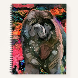 MAGGIE das 8 1/2 x 11 Spiralnotebook Notizbuch