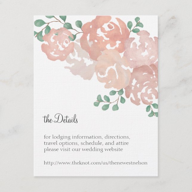 Maggie Hemingway Details Card Begleitkarte (Vorderseite)