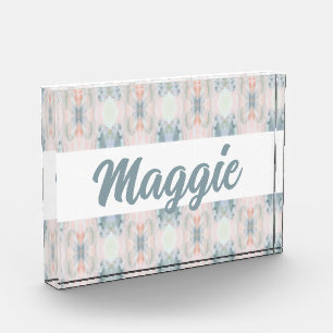 Maggie Print Decorativ Akrylblock Fotoblock