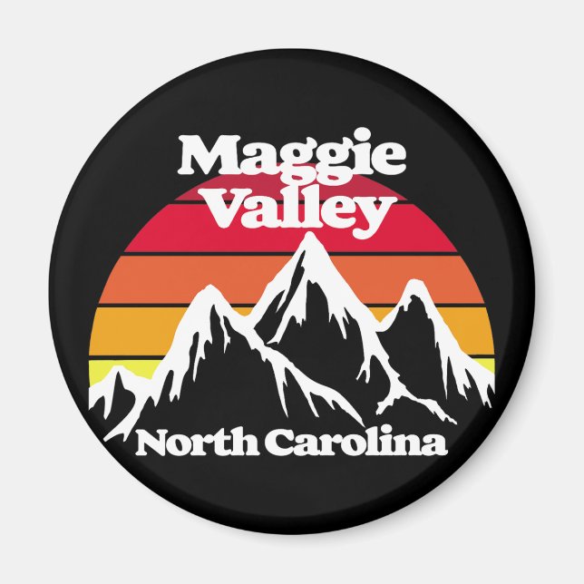 Maggie Tal North Carolina Magnet (Vorne)
