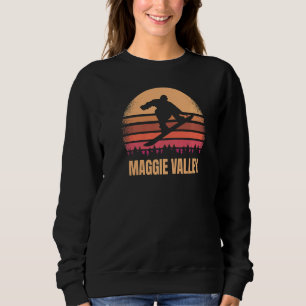 Maggie Tal North Carolina Snowboarden Vintag Sweatshirt