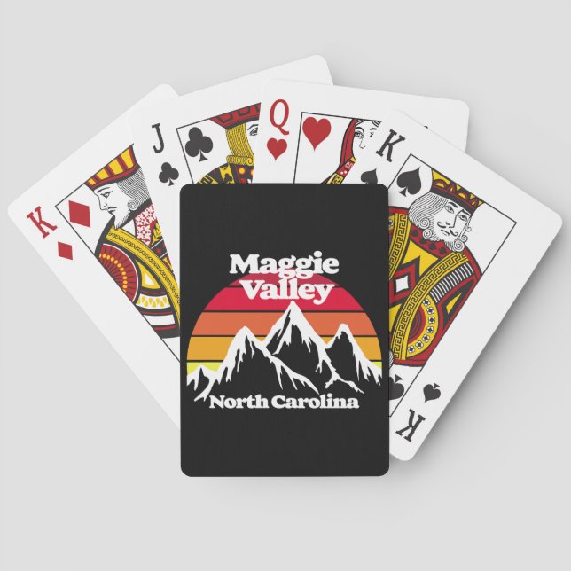Maggie Tal North Carolina Spielkarten (Rückseite)