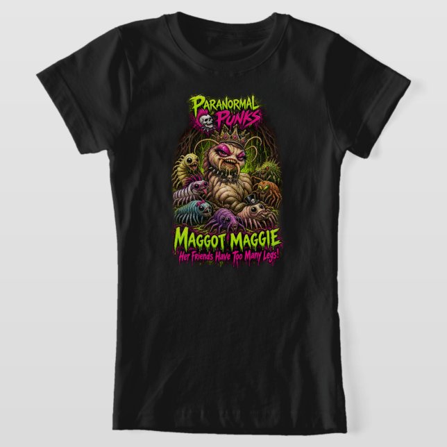 Maggot Maggie - Paranormale Punks T-Shirt (Ablage )