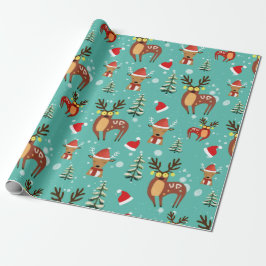 Magia Invernal de Renos Geschenkpapier