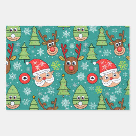 Magia Navideña para regalos Geschenkpapier Set