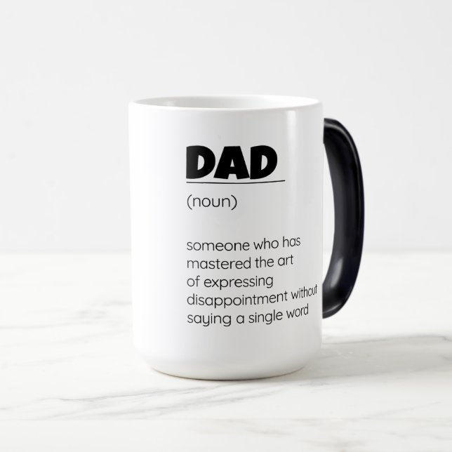 Magic #12  Mug de café Papa (Devant droit)